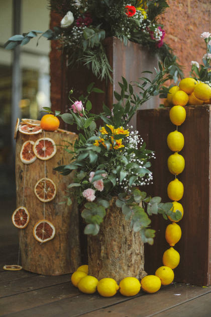 Floral detail and Photo-op — Brunch decor — Alila Diwa Goa